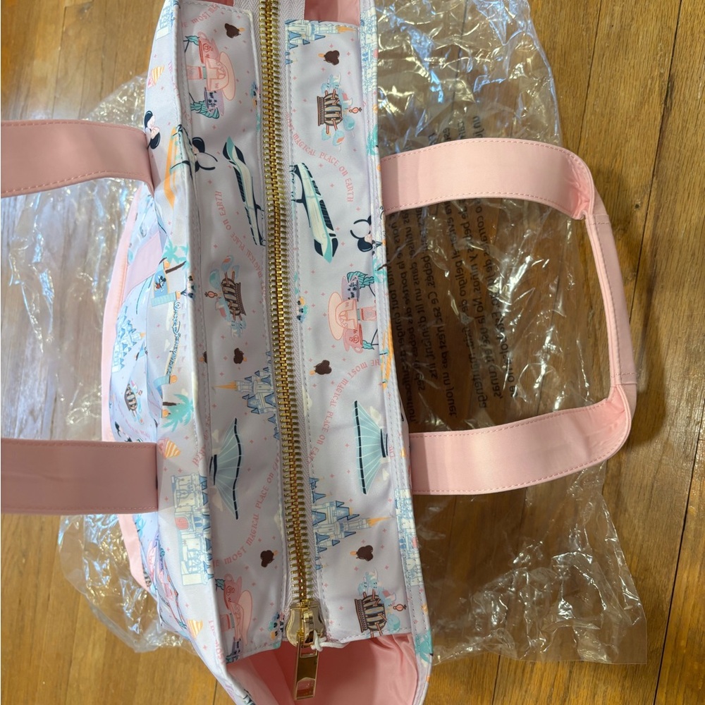 ❌SOLD NWT Stoney Clover Lane Walt Disney World Park Tote Carry On - Picture 5 of 6